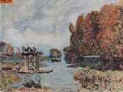 W�scherinnen von Bougival nach Sisley